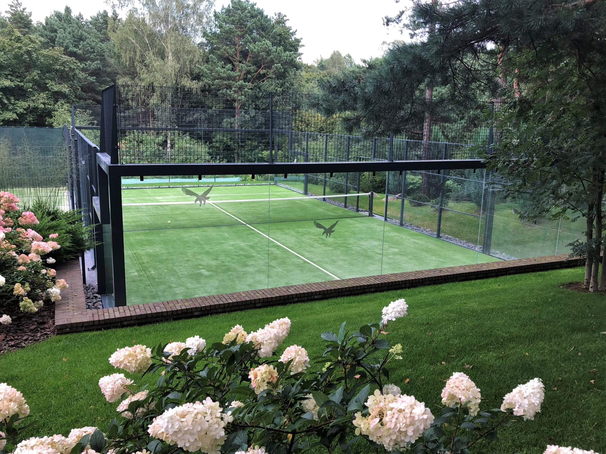 Residential padel court installation — US Padel Court Builders